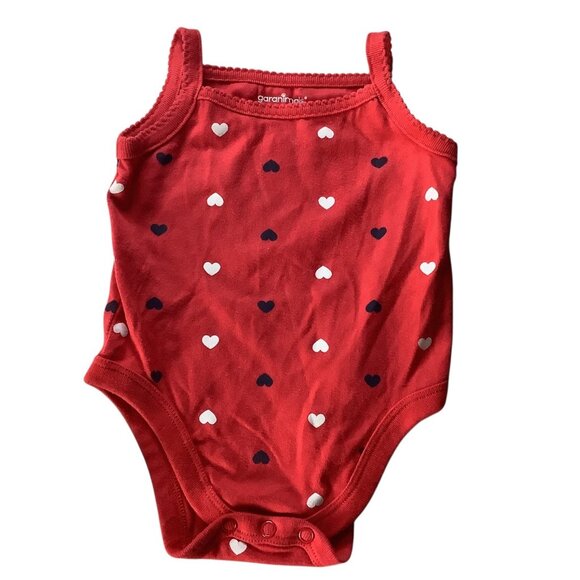 Garanimals Lot of 3 Baby Girl Bodysuit Size 0-3M Purple Red Yellow Cotton Blend - Picture 11 of 14